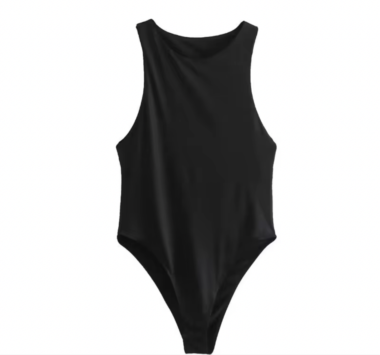Neck Vintage Sleeveless Elastic Waist bleach proof clothing