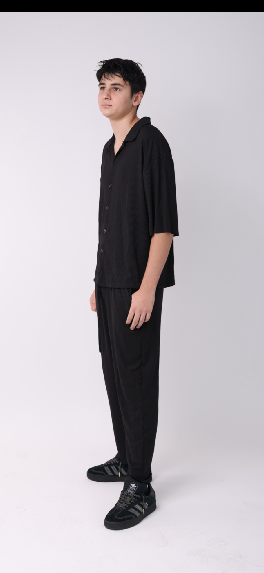 Bleach Proof,
Oversized Lapel Two-Piece Cardigan Men'S