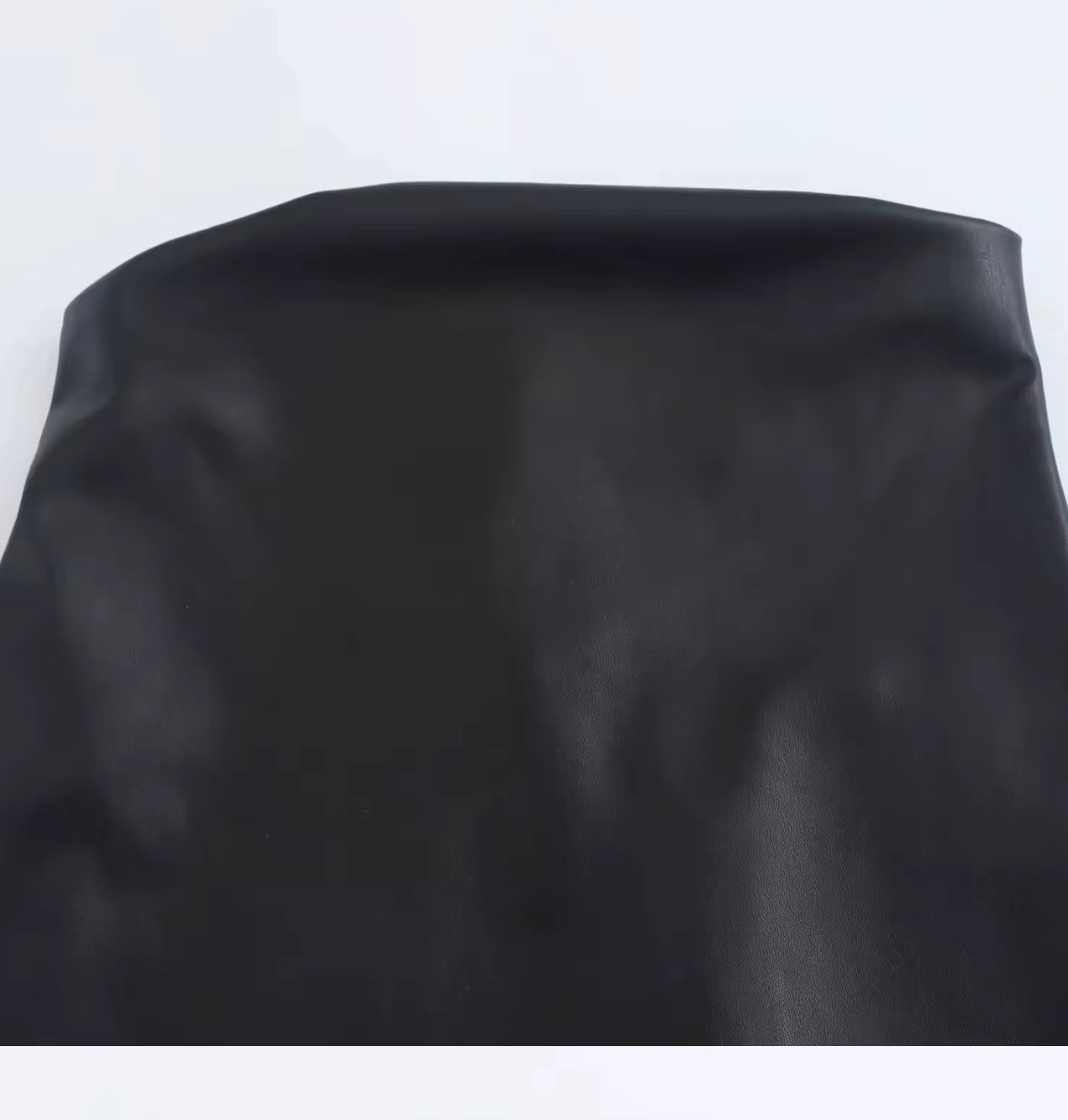Bleach Proof,Leather Skirt Vintage High Waist