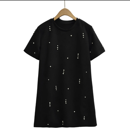 Bleach Proof, 
Velvet Dress Vintage Short