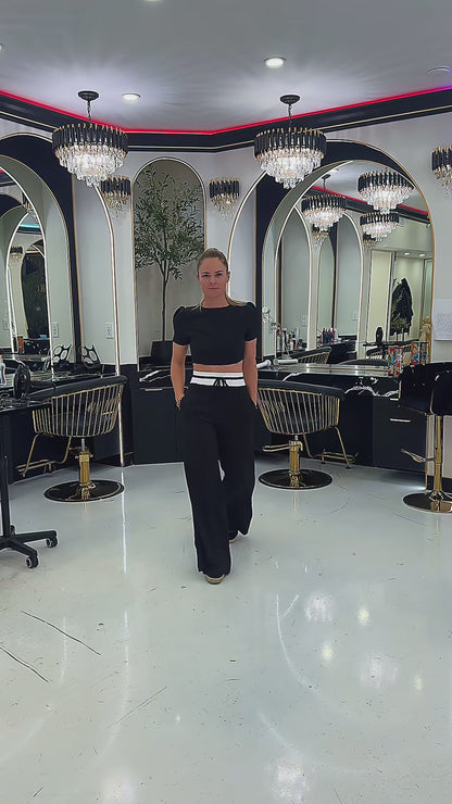 Bleach proof pants for hairdressers